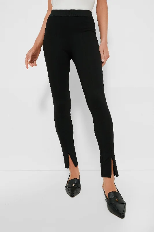 Black Zip Layering Pant