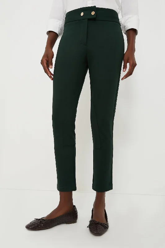 Green Ponte Bridwell Riding Pants