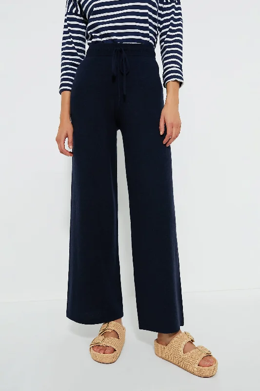 Navy Cashmere Jane Pant