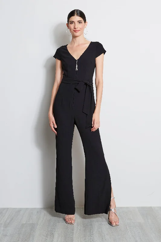 Chain Side Slit Jumpsuit