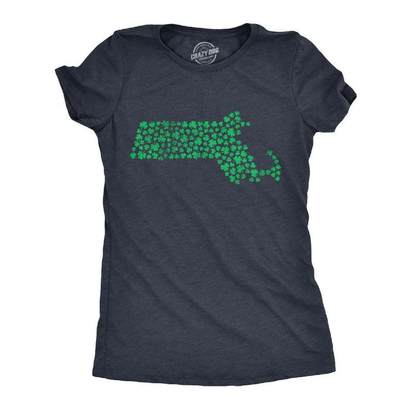 Massachusetts State Clovers Women's T Shirt