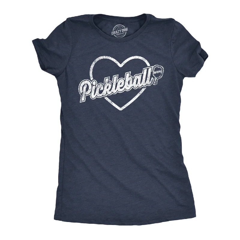 Pickleball Heart Women's T Shirt