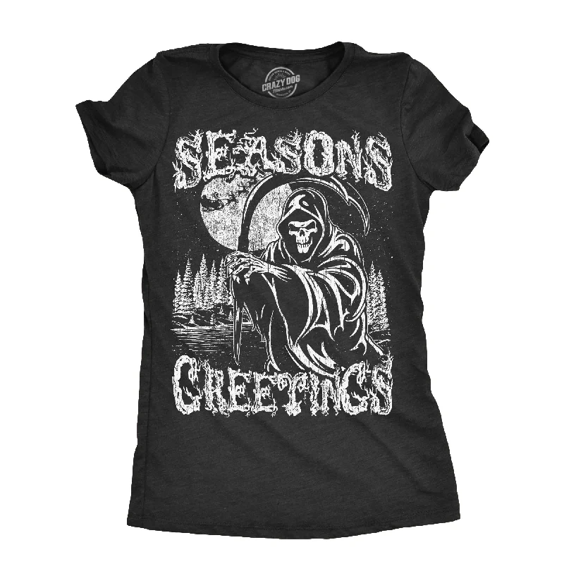 Seasons Greetings Reaper Women's T Shirt