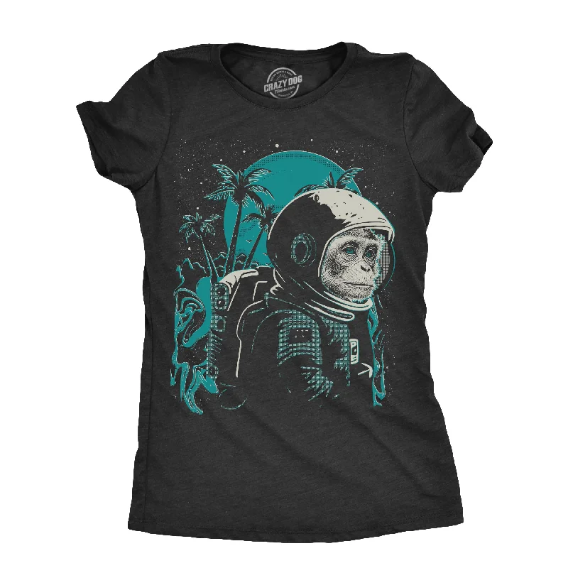 Space Monkey Women's T Shirt