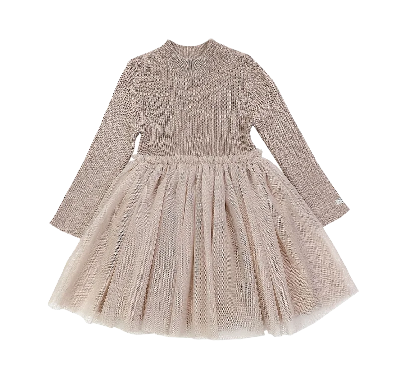 Lotus Dress | Rose Grey