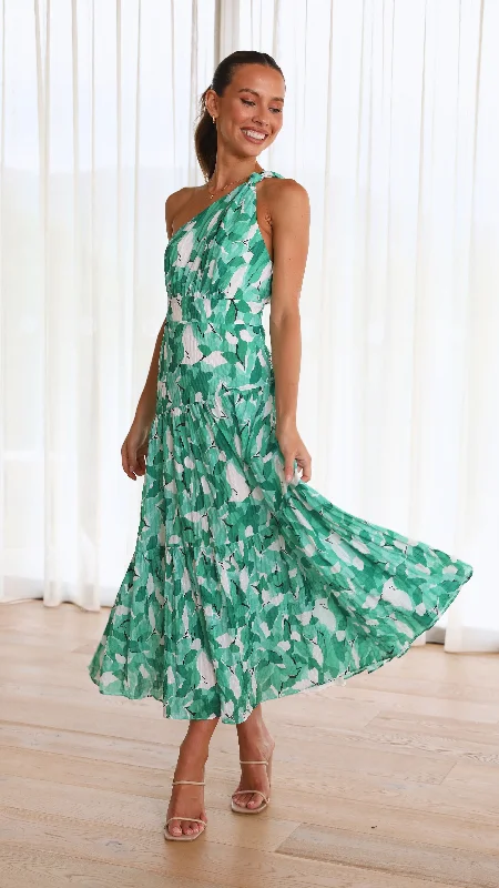 Jayma Maxi Dress - Green Multi